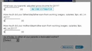 FA2 How to fill out your FAFSA [upl. by Ardnama690]