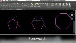 How to construct a Pentagon amp Hexagon Using a Side and a SemiCircle [upl. by Nas]