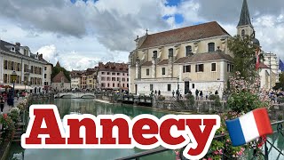 Lake Annecy in France 🇫🇷  Travel Vlog  Virtual Walk [upl. by Colleen]