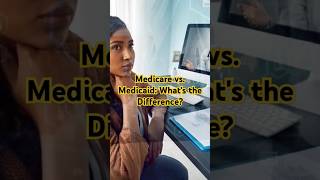 Medicare vs Medicaid Whats the Difference🤔 shorts [upl. by Oeramed]