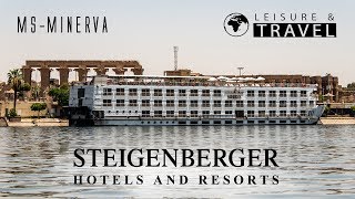 Steigenberger MS Minerva Nil Cruise Boat Hotel Egypt Nilkreuzfahrt Ägypten 5 Star Luxus [upl. by Chemash493]