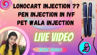 pen injection in ivflonocart injection pet wala injectionlonopin injection [upl. by Areivax884]