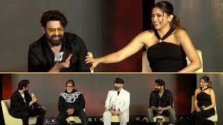 Rana Fun Interaction with Prabhas Kamal Haasan Amitabh amp Deepika  Kalki2898ad Pre Release Event [upl. by Bogart667]