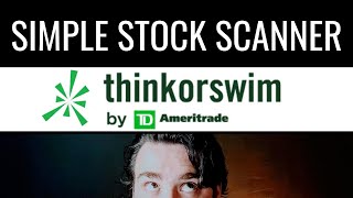 How to setup a premarket scanner on ThinkorSwim l TOS Stock Screener [upl. by Aivekal]