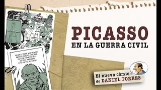 Conversación con Daniel Torres  PICASSO EN LA GUERRA CIVIL [upl. by Ranna]