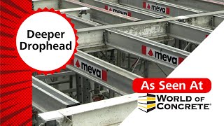 MEVA HN The Flexible and Efficient Concrete Slab Solution  As Seen at World of Concrete 2023 [upl. by Airol660]