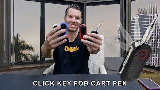 CLICK Cart Pen Key Fob  Vape Battery for 510 Cartridges by HoneyStick [upl. by Sadick]