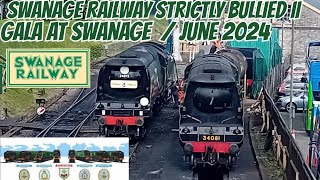 Swanage Railway Strictly Bulleid II Gala at Swanage June 2024 [upl. by Turrell]