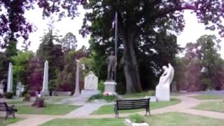 President Jefferson Davis Gravesite amp Confederate White House  Civil War Richmond Virginia [upl. by Lashar993]