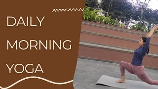 Daily Morning yoga Morning yoga [upl. by Kalmick]