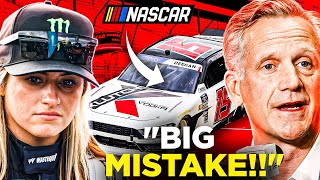 Hailie Deegan JUST Dropped a BOMBSHELL on Nascar [upl. by Atirec]