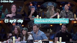 Panicked polymorphing  Critical Role  Bells Hells ep 91 [upl. by Mira]