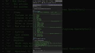 Mantıksal Operatörler Teoride  Part3 csharp kodlama [upl. by Eustis]