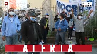 Tomaron el predio de la UOCRA en Quilmes [upl. by Samella603]