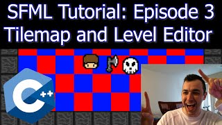 Tilemap Level Editor and Organizing  SFML Game Tutorial C  Episode 3 [upl. by Combs]