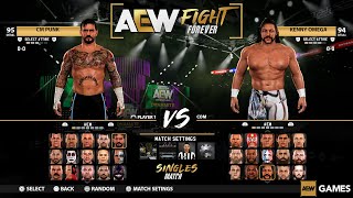 AEW Video Game Fight Forever  Roster 160 Wrestler amp Attire of AEWROHLEGENDS PS5 Concept [upl. by Almond]