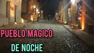 CONOCE REAL DE CATORCE DE NOCHE SAN LUIS POTOSI  MEXICO [upl. by Adnelg159]