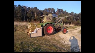 Heckcontainer selber bauen  Fendt Farmer 3 S [upl. by Airakaz209]