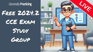 RACGP CCE Study Group Livestream  Oct 18 2024  Generally Practicing  20242 LS3 [upl. by Enywtna]