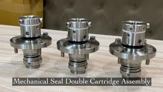 mechanical seal double cartridge assembly  A TO Z enterprises mechanical seals mfgco [upl. by Naoj]