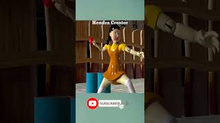 Scary Teacher 3D vs Squid Game Running And Avoiding Squid Game Dolls Egg Challenge  Coffin Dance [upl. by Ashly]