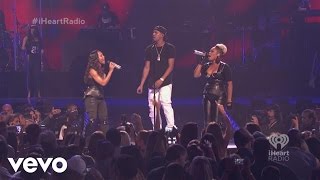 J Cole  Crooked Smile Live at iHeartRadio Music Festival [upl. by Subir]