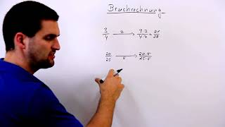 Bruchrechnung Brüche Schreibweisen beim Erweitern amp Kürzen  Mathe by Daniel Jung [upl. by Humo]