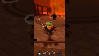 defeating the headless horseman roblox the haunt roblox shorts [upl. by Anehc794]