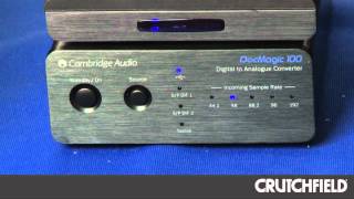 Cambridge Audio ID100 Digital iPodiPhoneiPad Dock Overview  Crutchfield Video [upl. by Klute]