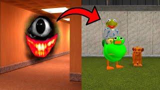 BACKROOMS LEVEL 99999 CREATURE  Garrys mod Sandbox [upl. by Anitnas927]