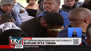 Mwanahabari Rita Tinina azikwa nyumbani kwao Narok [upl. by Tawsha]