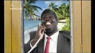 Fonejacker African Caller requesting Credit Card Details [upl. by Annayhs860]