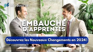 Aides à lembauche des apprentis et alternants  voici ce qui change [upl. by Nnek103]