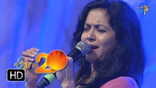 Sunitha Performance Anathineya Raa Song in Tirupathi ETV  20 Celebrations [upl. by Naitsirk]