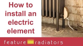 How to turn a central heating radiator into an electric radiator [upl. by Golub888]