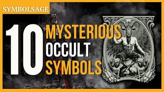 10 Mysterious Occult Symbols and Their Meanings  SymbolSage [upl. by Nobell]