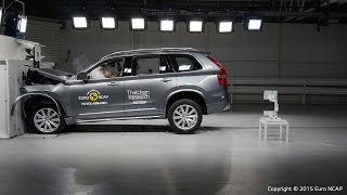 Volvo XC90 Crash Test Euro NCAP [upl. by Assir]