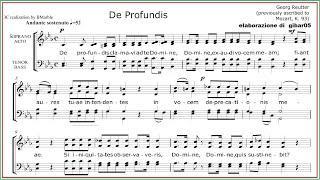 Mozart  De Profundis sezione Tenori [upl. by Akinahc]