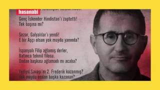 Bertolt Brecht  Okumuş bir işçi soruyor [upl. by Nawak]