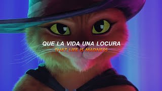 La Canción del Gato con Botas El último Deseo  La Vida Es Una  Karol G Sub Español  Lyrics 🐈🌟 [upl. by Radcliffe103]