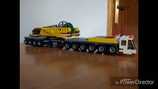 Lego Gottwald AK 850 derrick part 2 [upl. by Merkley]