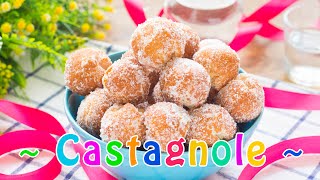 Castagnole – Ricetta Facile Dolci Fritti di Carnevale  55Winston55 [upl. by Ayotak493]