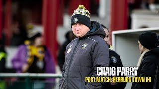 🎤POST MATCH  Craig Parry reacts to a defeat against Hebburn Town [upl. by Say922]