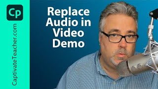 Replace Audio Narration in your Adobe Captivate Classic Video Demo [upl. by Jecoa402]