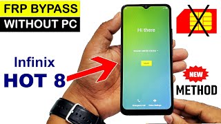 Infinix HOT 8 X650C FRP LOCKGOOGLE ACCOUNT BYPASS Without PC New Method 🔥🔥🔥 [upl. by Neruat]