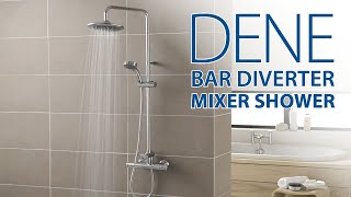 Mixer Shower quotDene Bar Diverterquot short video clip from Triton Showers [upl. by Albright]