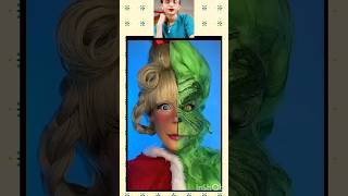 The Grinch amp Cindy Lou Who half and half halfandhalf thegrinch cindylouwho [upl. by Yelsnit]