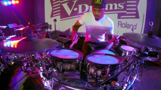 Tony Royster Jr melodic fun with the TD30KV [upl. by Anaujit]