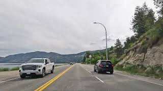 GoPro  Highway Drive  Peachland to Penticton Okanagan British Columbia Canada  4K  June 2024 [upl. by Hazeghi]