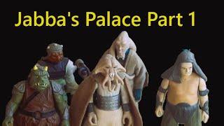 Star Wars Return of the Jedi Jabbas Palace figure review part 1 [upl. by Archibaldo]